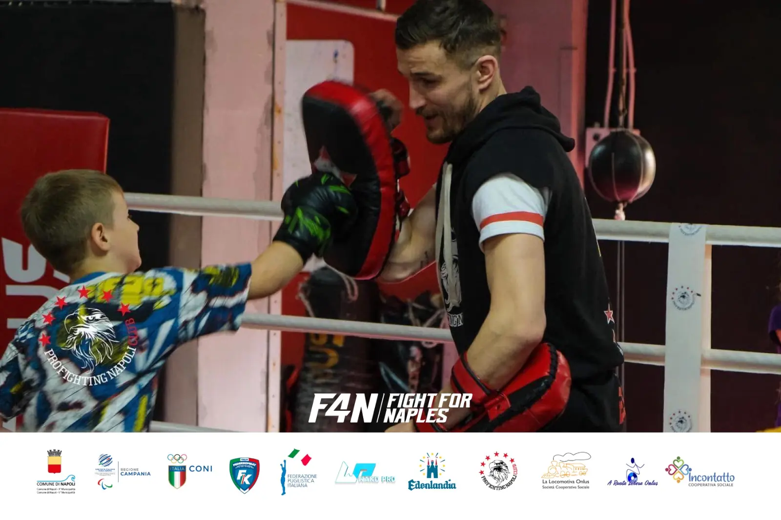 Edenlandia FIGHT FOR NAPLES: i primi tre giorni di boxe ed arti marziali dedicati ai giovani e al sociale