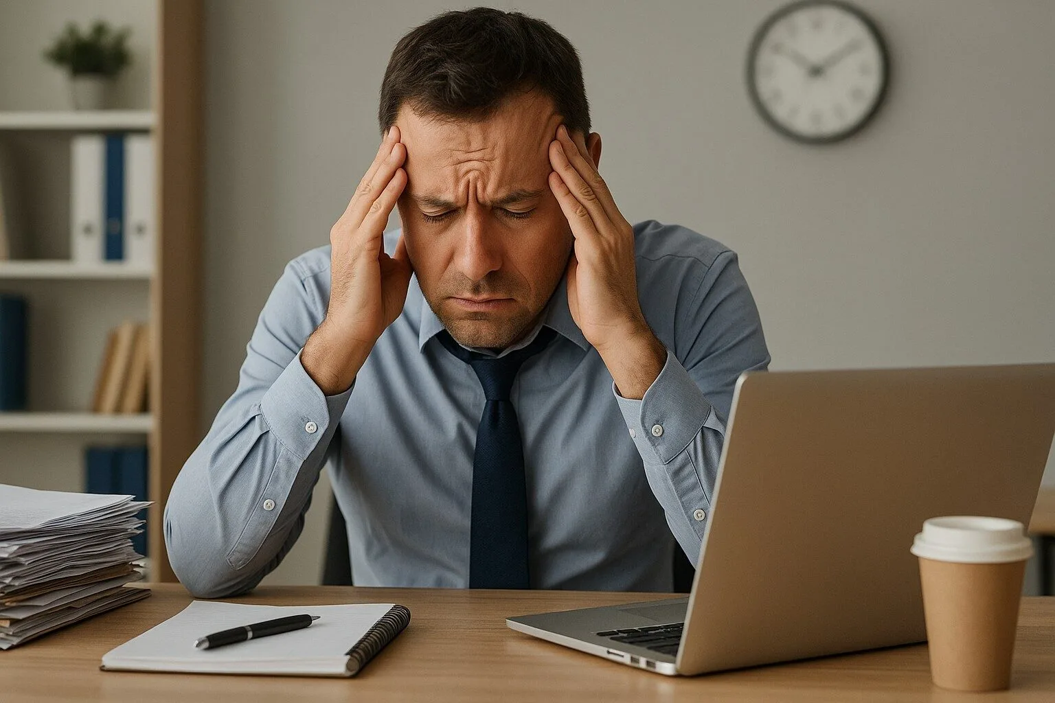 Stress da Lavoro: l’Italia in testa alla classifica europea