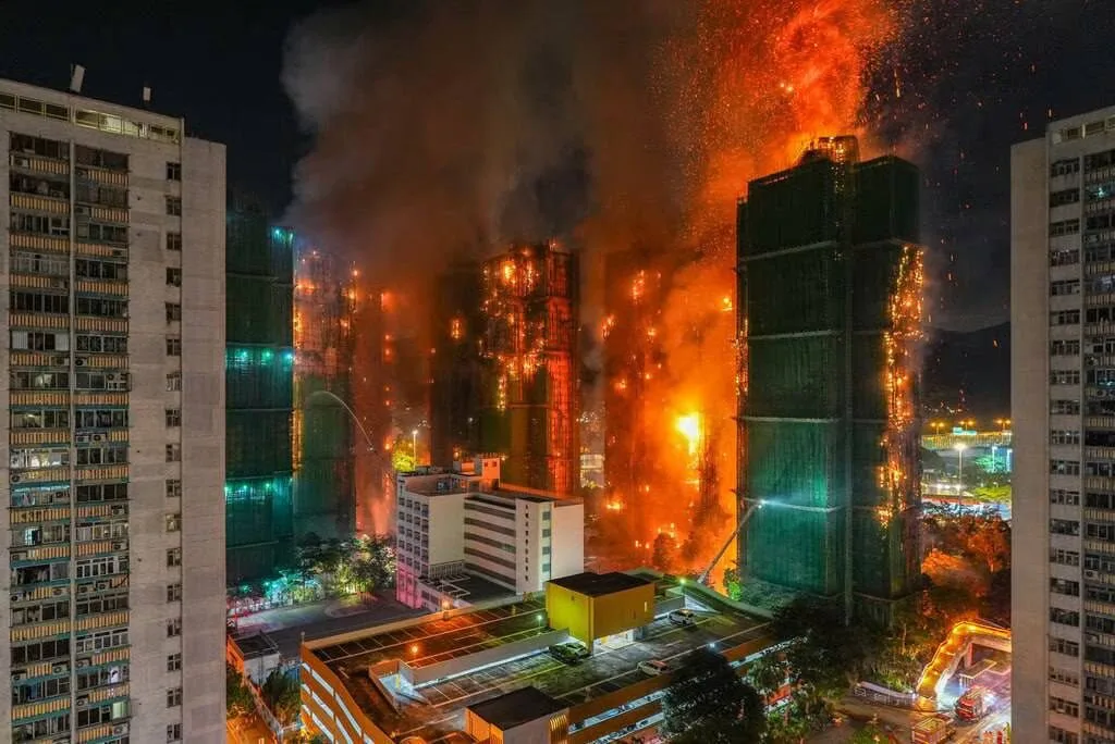 Incendio ad Honk Kong: il bollettino sale a 55 vittime