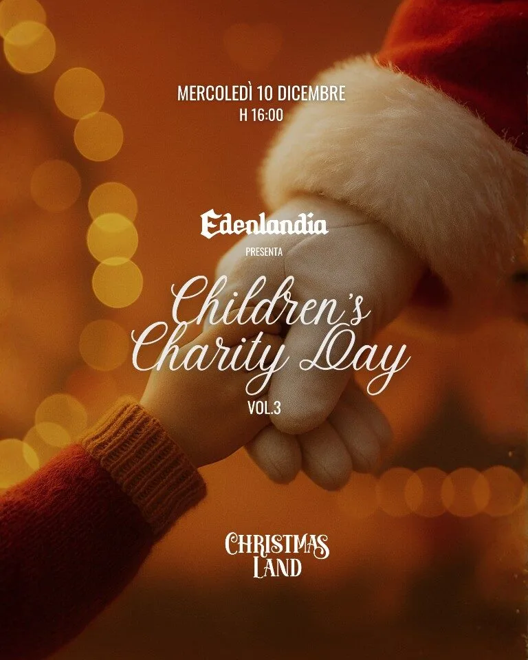 Edenlandia ospita migliaia di bambini delle case famiglia: mercoledì 10 dicembre dalle ore 16 l’evento di solidarietà e beneficenza