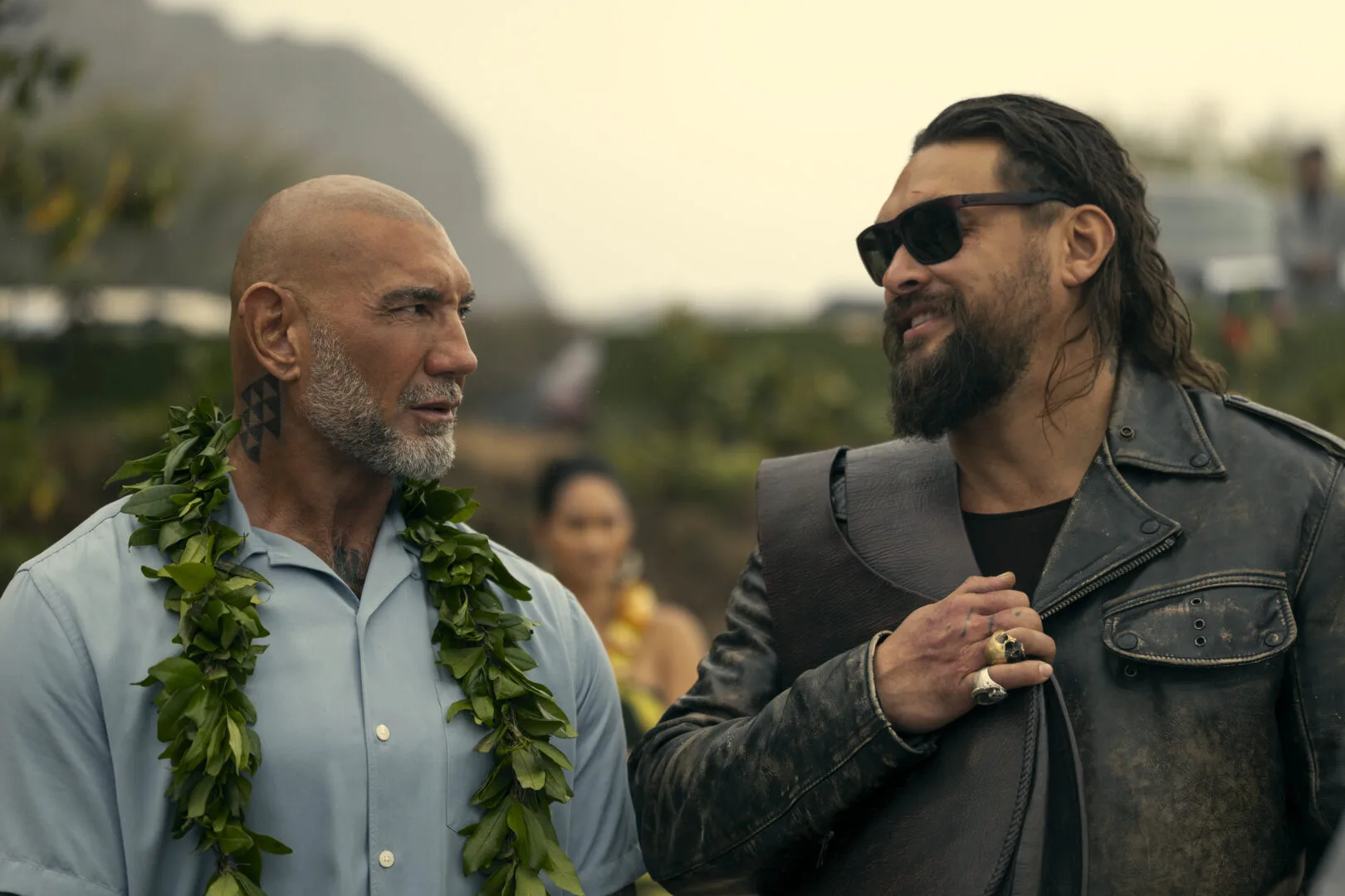 Fratelli Demolitori, ecco le prime immagini del nuovo film con Jason Momoa e Dave Bautista
