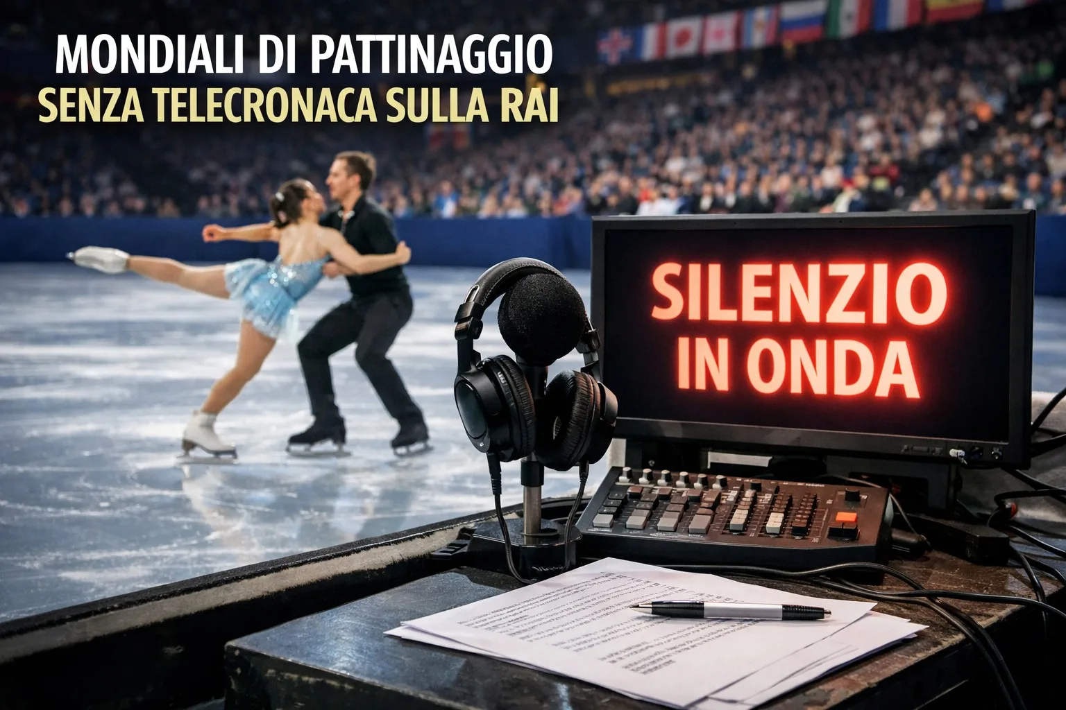Mondiali di pattinaggio senza voce sulla Rai: cosa sta succedendo e quando vedere le gare