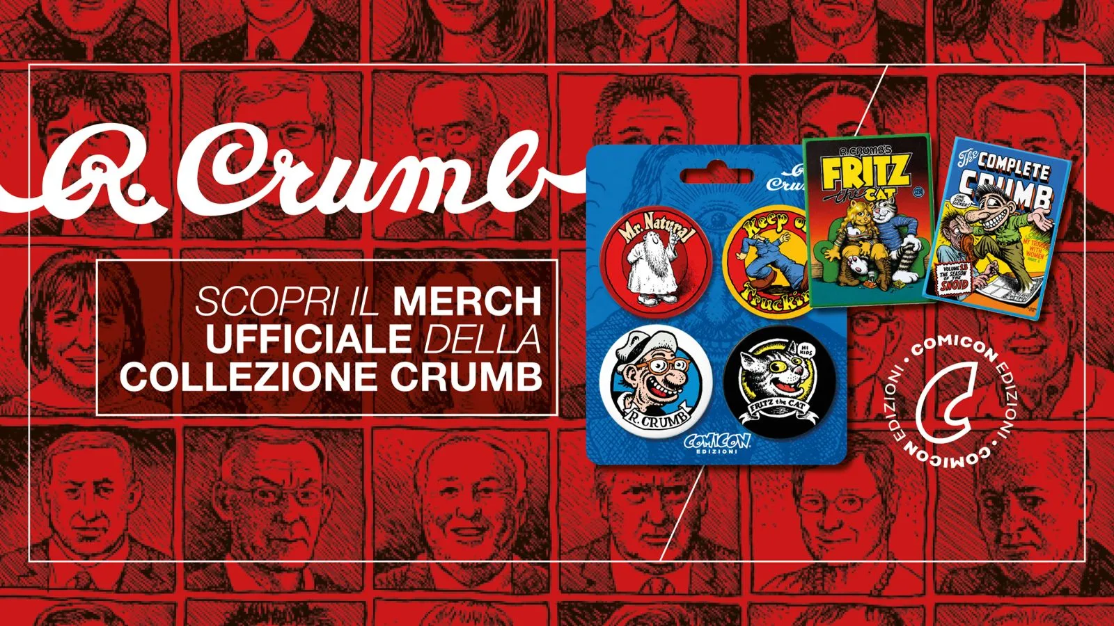 COMICON celebra Robert Crumb con una mostra unica