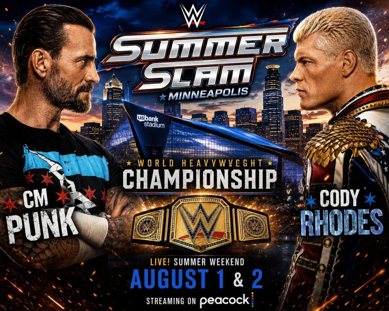WWE:Punk vs Rodhes, chi dei due abbraccerà il lato oscuro?