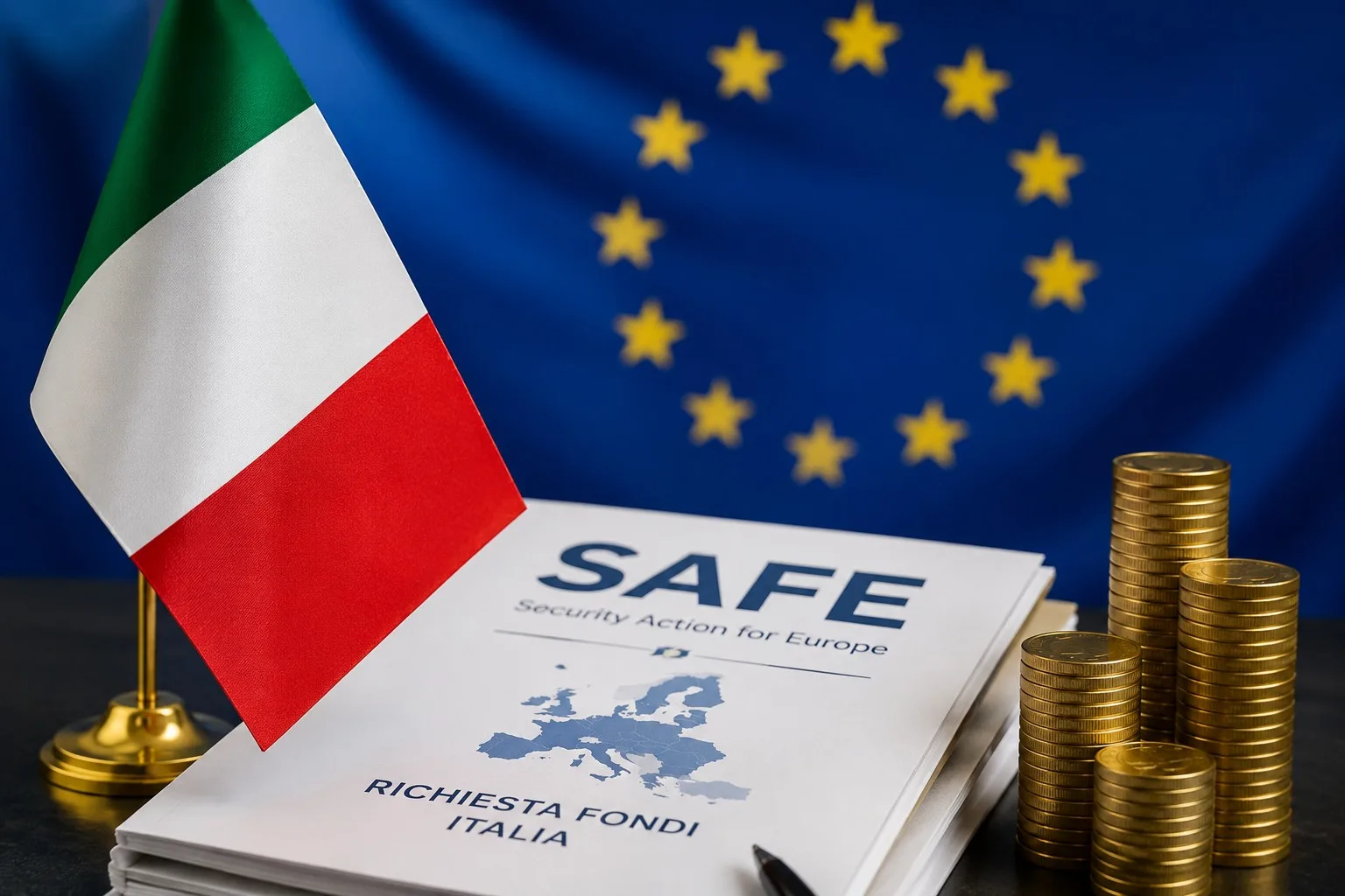 Tajani: l’Italia richiede i fondi Safe per 14,9 miliardi di euro